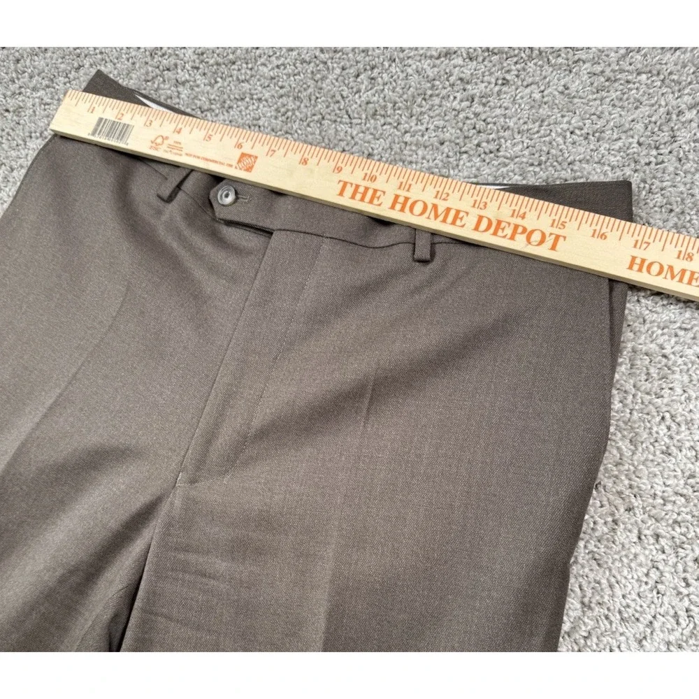 Jos A Bank Tailored Fit‎ Blazer Brown Wool Measures Size 38 Pants 33x29 Read